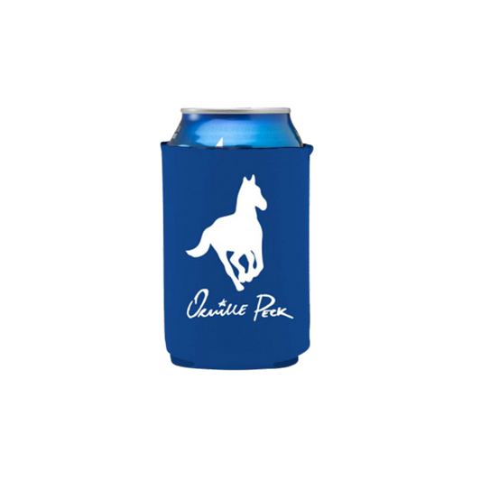 Iron Hoof Can Hugger (Blue)