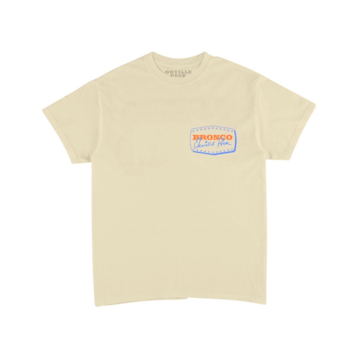 Bronco Cream Tour Tee