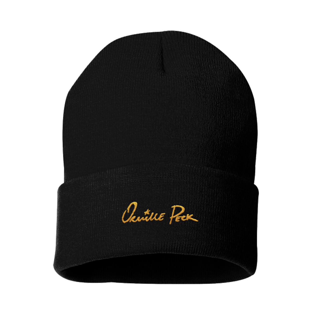 Black Logo Beanie