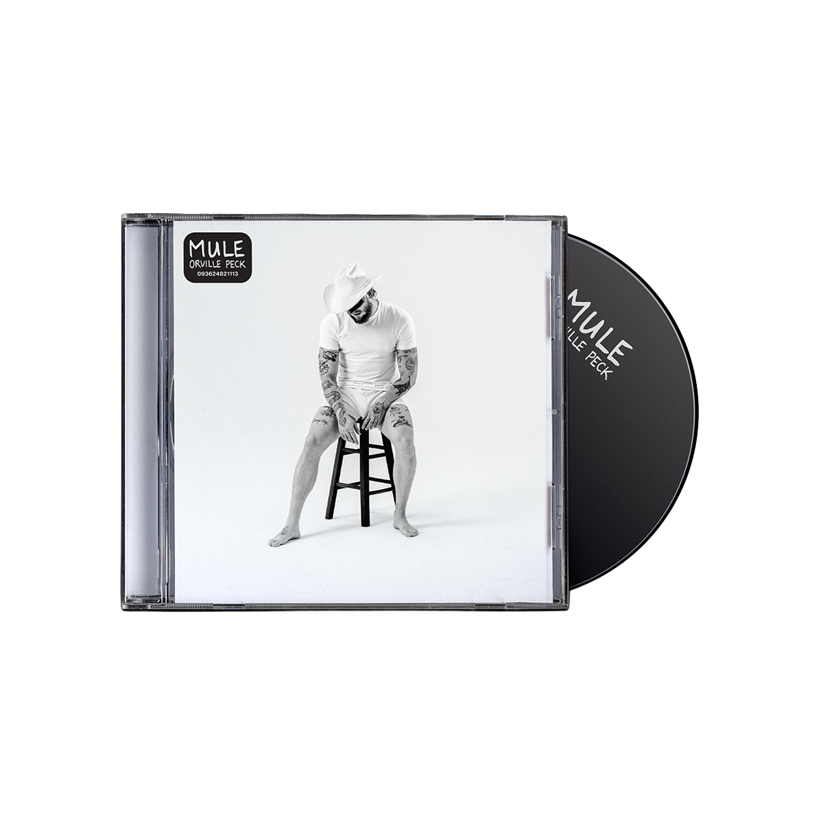 Orville Peck Mule album with black and white standard CD.