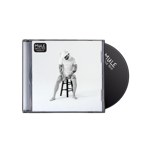 Orville Peck Mule album with black and white standard CD.